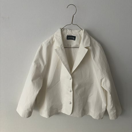 pot and tea  シルクネップテーラード ジャケット