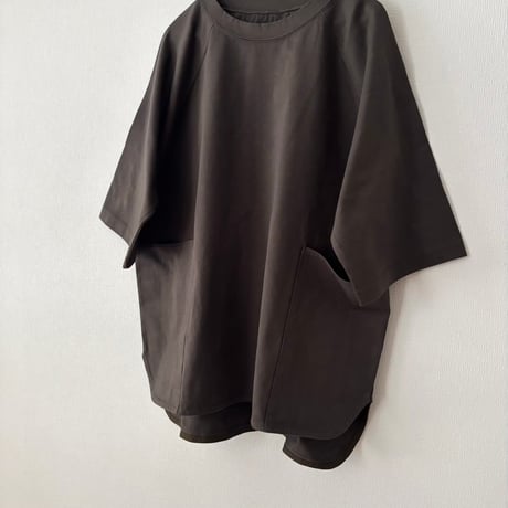 TISSU  ヘビープレーティング天竺ドルマンTシャツ　サイズ3