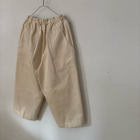 koton コットンウールツイル バックワードパンツ
