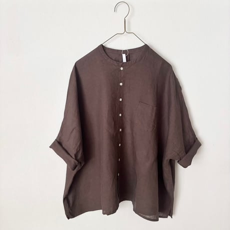 NATURAL LAUNDRY 60リネン ランドスケープシャツ