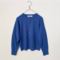 UNIVERSAL TISSU French Pure Linen クルーネック カーディガン