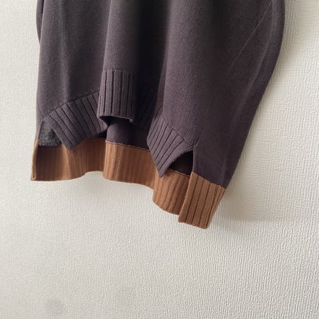 atelier naruse cotton dolman knit