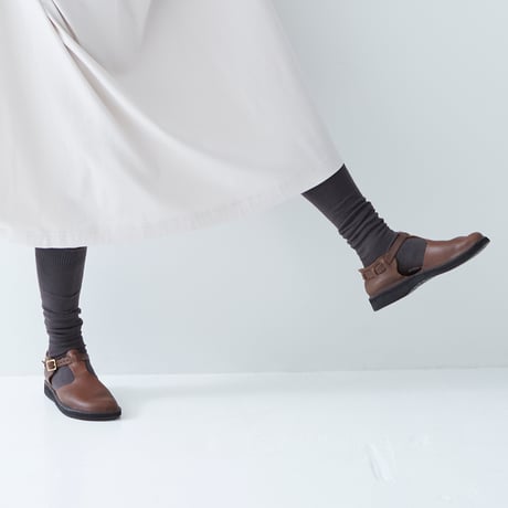 atelier naruse linen cotton stockinette high socks