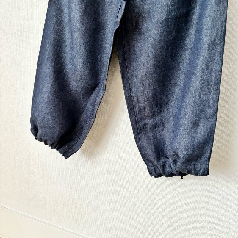 【未使用 タグ付】Hands of creation 麻 デニムパンツ FREE 中古・古着通販】Hands of creation (ハンズオブクリエイション