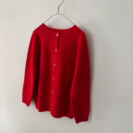 Hands of creation  ウールカシミヤ 7G求心 2way カーディガン