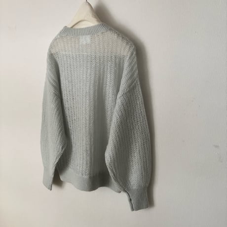 yuni wool Mohair Nylon loose プルオーバー