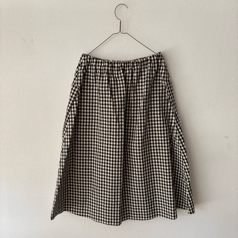 お値下げ　オールドマンズテーラー　チェックスカート　ギンガム オールドマンズテーラー GINGHAM CHECK POCKET SKIRT | itonow