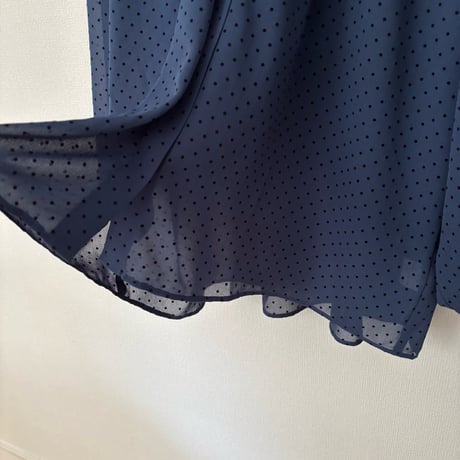 somewearclothing  ネックギャザーフリルブラウス