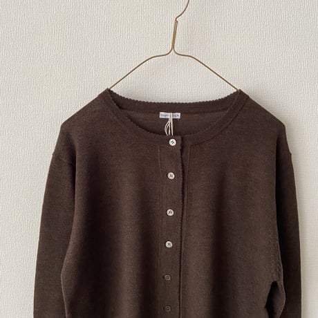 homspun 梳毛カーディガン