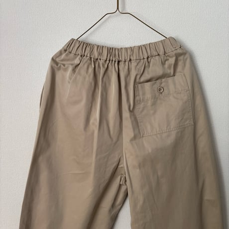 raha   gabardine tuck easy pants