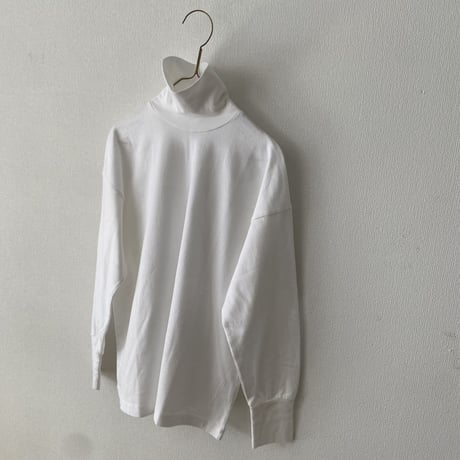 homspun 40/2天竺タートルネックプルオーバー