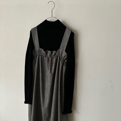 Hands of creation EXTRA FINE MERINO ランダムリブタートルプルオーバー