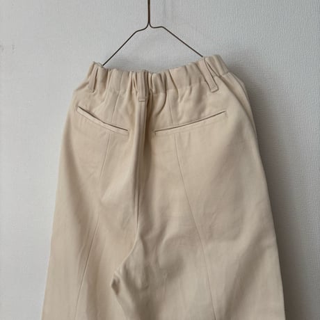 koton コットンウールツイル ease テーパードパンツ