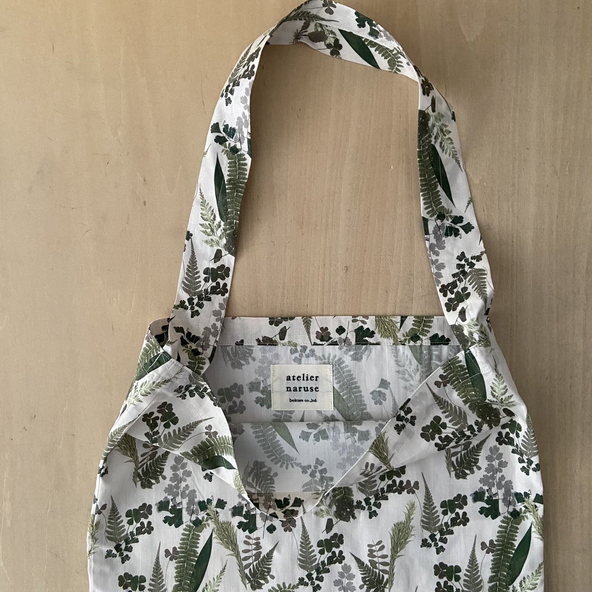 atelier naruse デヴォ社プリントシリーズ~botanical~cotton ba