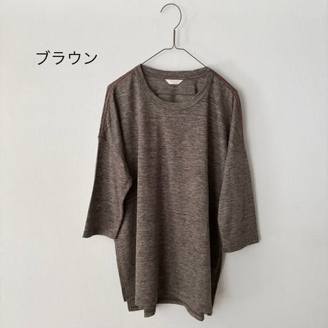 koton リネン天竺 ルーズ Tシャツ