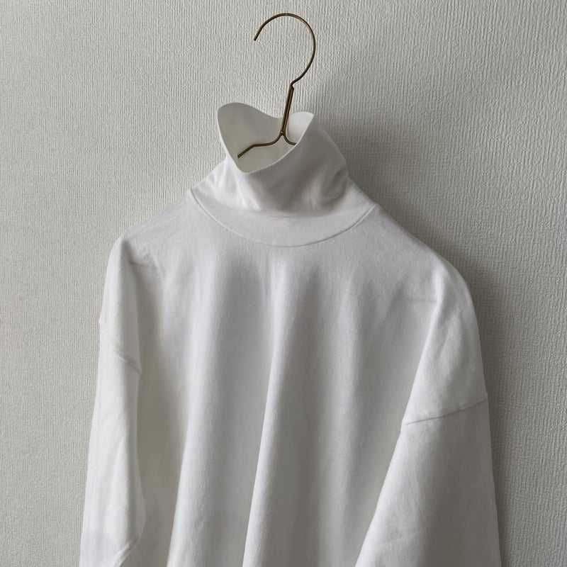 homspun 40/2天竺タートルネックプルオーバー | itonowa Life ONLI