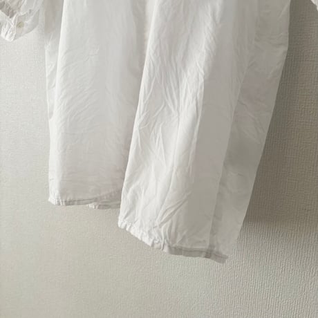 homspun 80/1  パフスリーブブラウス