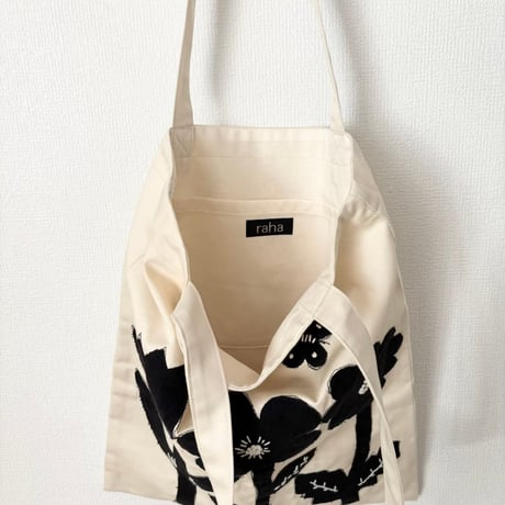 raha cotton twill flower bag