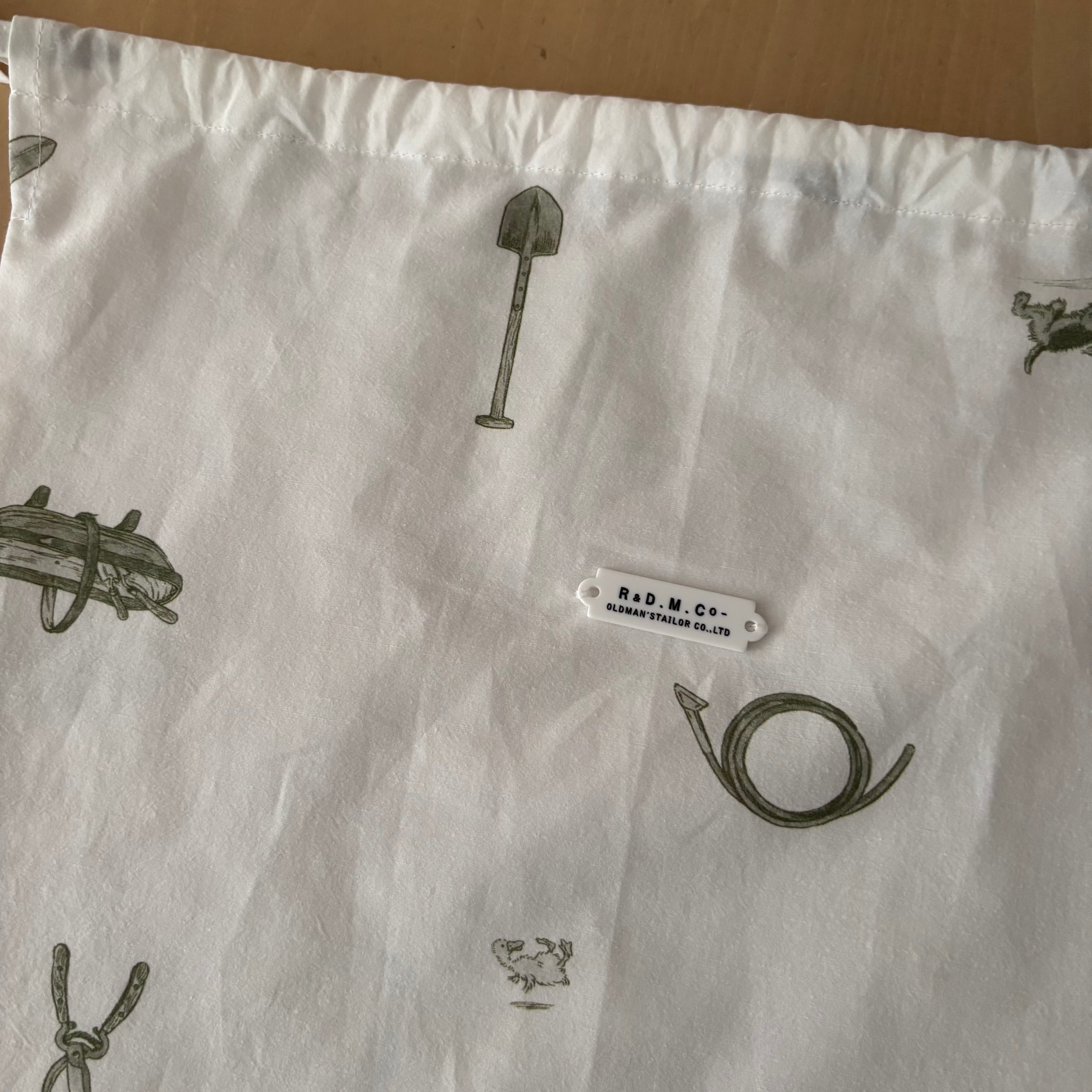 オールドマンズテーラー COTTON LINEN GREAT GREEN THUMB DRAW
