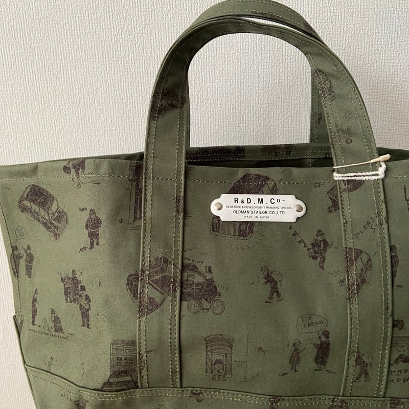 オールドマンズテーラー トートバッグ R&D.M.Co- オールドマンズテーラー : WHERE IS MY DOG? TOTE BAG
