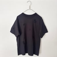 qiri  antique chain embroidery Tee