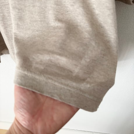 TISSU  リバイバルリネン モックネックドルマンTシャツ