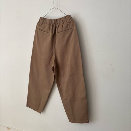 koton コットンウールツイル ease テーパードパンツ