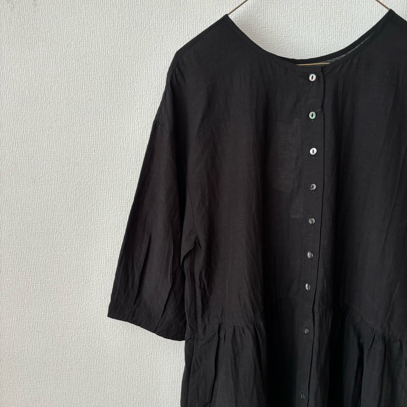 Hands of creation キュプラ リサイクルコットン伊吹染 クルー