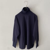 homspun 40/2天竺タートルネックプルオーバー