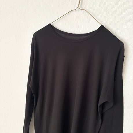 TISSU シアーハイツイストフライス クルーネックプルオーバー