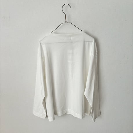 atelier naruse cotton high neck cut&sew(long sleeve)