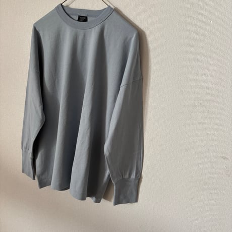 homspun 40/2天竺長袖プルオーバー