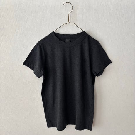 homspun 天竺Tシャツ 半袖 ・TOPダークチャコール(2026SS)