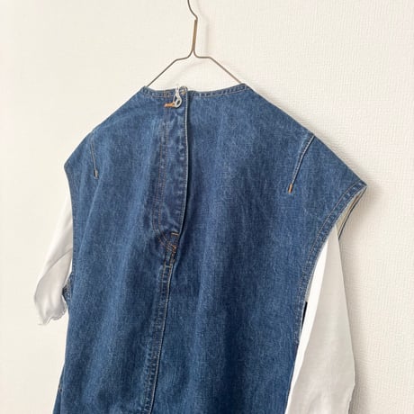 オールドマンズテーラー  HUNCHED BACK DRESS(VINTAGE LIKE)