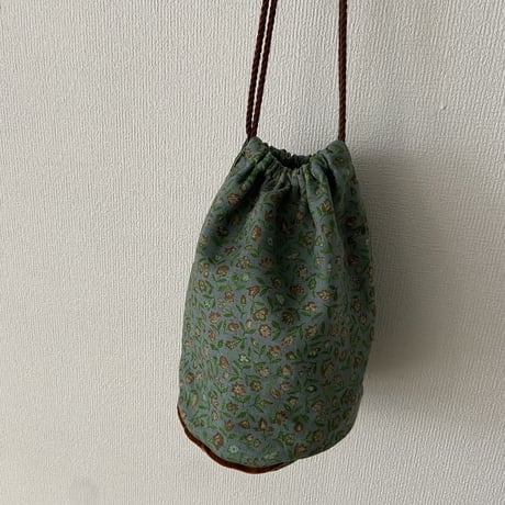 オールドマンズテーラー　COTTAGE FLOWER STRING BAG