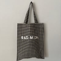 オールドマンズテーラー GINGHAM CHECK TOTE BAG・Black