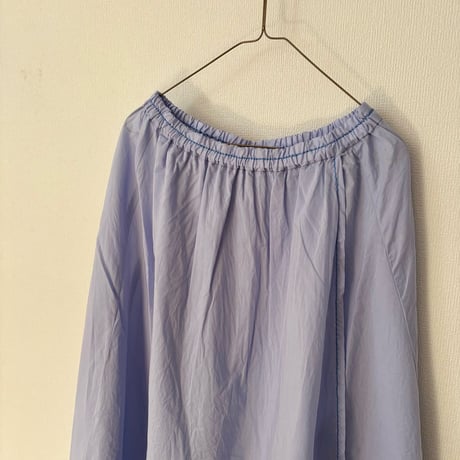 homspun  80/1 無地ラップフレアスカート