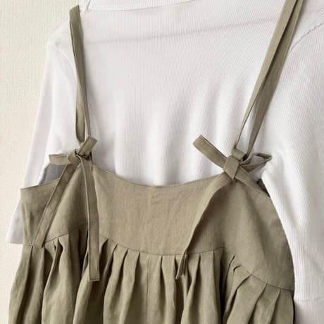 koton ソフトリネン サロペット