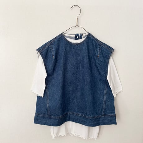 オールドマンズテーラー DENIM VEST（VINTAGE LIKE)