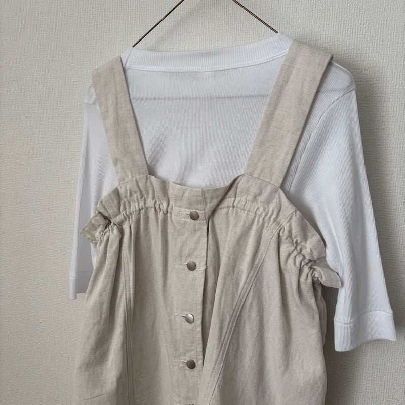 yuni コットンリネンデニム ビスチェ | itonowa Life ONLINE STORE