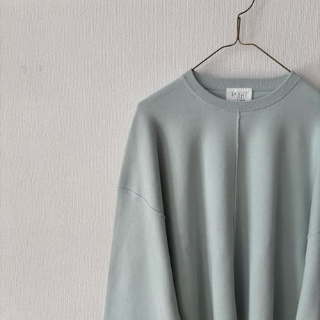 yuni  コットンスムース short knit pull over