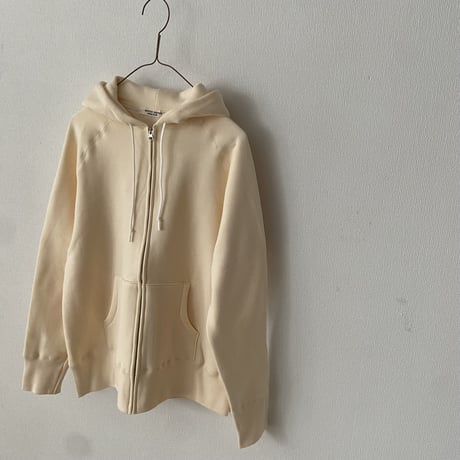 atelier naruse 裏毛コットンスウェットパーカー