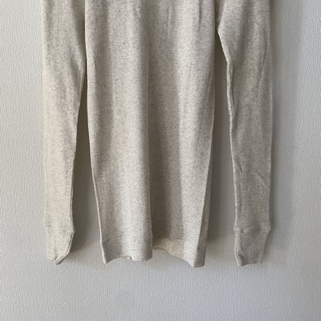homspun 丸胴テレコタートルネックプルオーバー