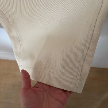 koton コットンウールツイル バックワードパンツ