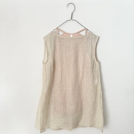 koton リサイクルコットンシルク スリットブラウス