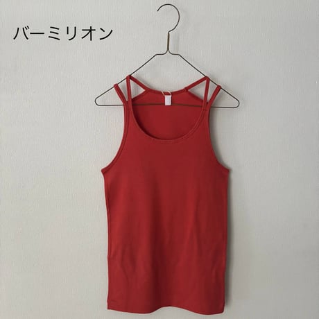 homspun 40/1フライス キャミソール