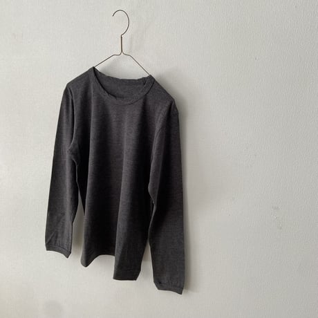 koton コットンウール天竺長袖Tシャツ