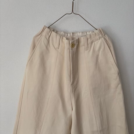 koton コットンウールツイル ease テーパードパンツ