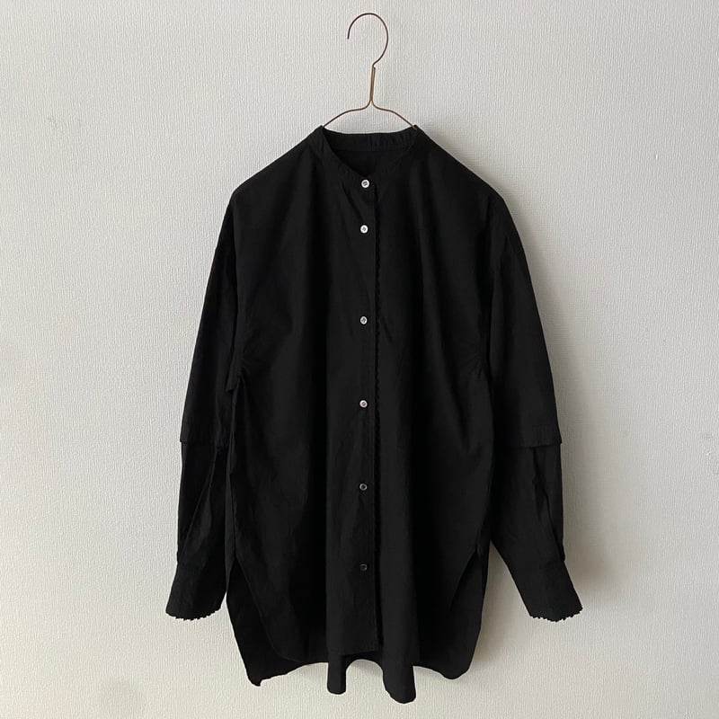 yuni コットンキャッチワッシャー エンブロイダリーシャツ | itonowa  