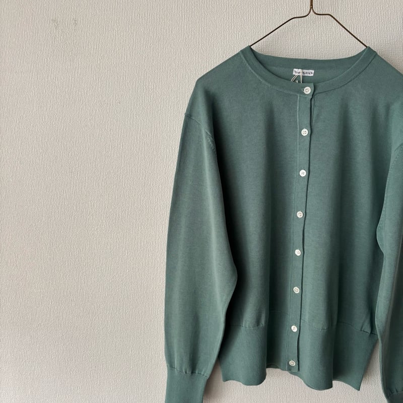homspun ソフトコンパクトヤーン クルーネックカーディガン | itonowa